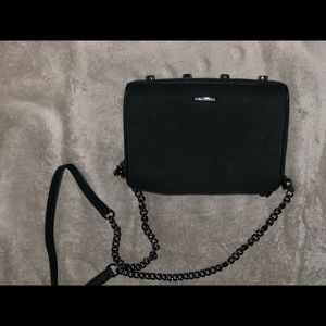 Rebecca Minkoff crossbody with black chain strap